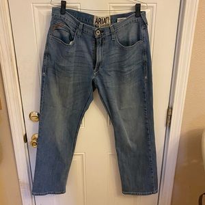 Ariat M4 low rise boot cut jeans 36x30